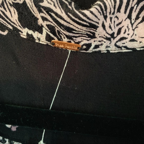 Free People NWT Blue Hawaii Mini Dress Size S - Picture 5 of 5